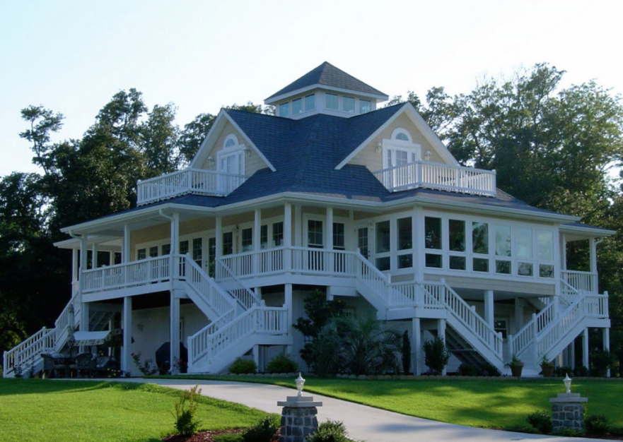 Low Country Architecture Beach House Plans From Beach Home Designs